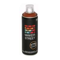 "MAKERSTREET" Эмаль для граффити и декоративно-оформительских работ арт. MS400/800 Ореховый 400 мл
