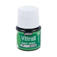 "PEBEO" Краска для стекла и металла Vitrail лаковая прозрачная арт. 050-018 шартрез 45 мл 
