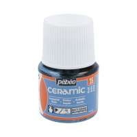 "PEBEO" Краска по керамике и металлу Ceramic арт. 025-035 синий 45 мл 