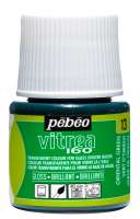 "PEBEO" Краска по стеклу глянцевая под обжиг Vitrea арт. 160/111013 зеленый восточный 45 мл