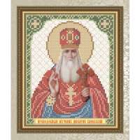 Арт Соло арт.VIA5123 Рисунок на ткани Преподобный мученик Макарий Канаевский