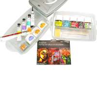 "PEBEO" Набор красок с аксессуарами для техники Mixed Media арт. 758701