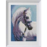 Рисунок на ткани Конёк арт. konek.1304 "Белая лошадь"