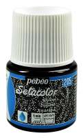 "PEBEO" Краска для светлых тканей с микро-глиттером Setacolor 45 мл арт. 329205 оникс