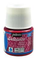 "PEBEO" Краска для светлых тканей с микро-глиттером Setacolor 45 мл арт. 329207 турмалин