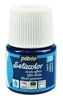 "PEBEO" Краска для темных и светлых тканей с эффектом замши Setacolor 45 мл арт. 295308 синий