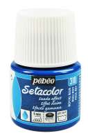 "PEBEO" Краска для темных и светлых тканей с эффектом замши Setacolor 45 мл арт. 295310 синий королевский
