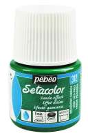 "PEBEO" Краска для темных и светлых тканей с эффектом замши Setacolor 45 мл арт. 295312 зеленый