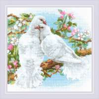 Набор для вышивания РИОЛИС арт. riolis.1856 Белые голуби