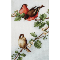 Набор для вышивания крестом LUCA-S Арт: lucas.B216 Птички 