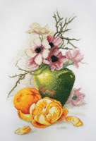 Набор для вышивания МАРЬЯ ИСКУСНИЦА арт 06.002.56 Анемоны и апельсины