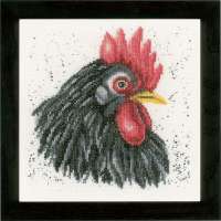 Набор для вышивания LANARTE  арт. lanarte.PN-0157489 "Black chicken"
