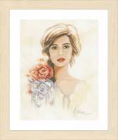 Набор для вышивания LANARTE арт. lanarte.PN-0158331 "Romantic lady"