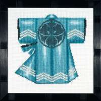 Набор для вышивания LANARTE арт. lanarte.PN-0008204 "Kimono - blue"