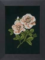 Набор для вышивания LANARTE арт. lanarte.PN-0008337 "Roses on black"