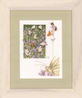 Набор для вышивания LANARTE арт. lanarte.PN-0147505 "Lavender field with butterfly"