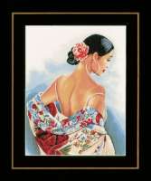Набор для вышивания LANARTE арт. lanarte.PN-0154992 "Flower scarf"