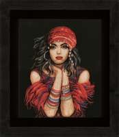 Набор для вышивания LANARTE  арт. lanarte.PN-0144529 "Gypsy girl"