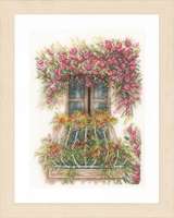 Набор для вышивания LANARTE арт. lanarte.PN-0171411 "Flower balcony"