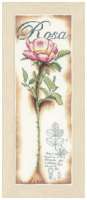 Набор для вышивания LANARTE  арт. lanarte.PN-0154334 "Pink rose"