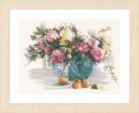 Набор для вышивания LANARTE арт. lanarte.PN-0162299 "Flowers"