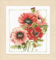 Набор для вышивания LANARTE арт. lanarte.PN-0157496 "Amaryllis bouquet"