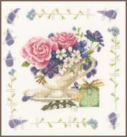 Набор для вышивания LANARTE арт. lanarte.PN-0170950 "Bouquet of roses"