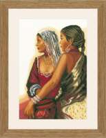 Набор для вышивания LANARTE арт. lanarte.PN-0021201 "Two ladies"