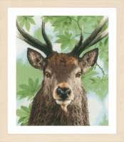 Набор для вышивания LANARTE арт. lanarte.PN-0168208 "Proud red deer"