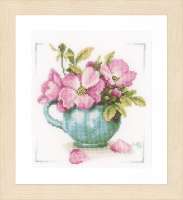 Набор для вышивания "LANARTE" арт. lanarte.PN-0164070 "Дикие розы"