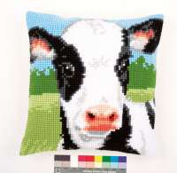Набор для вышивания подушки VERVACO арт. vervaco.PN-0157738 "Корова"