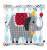 Набор для вышивания подушки VERVACO арт. vervaco.PN-0153878 "Цирковой слон"