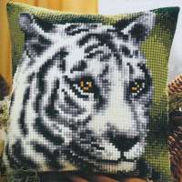Набор для вышивания подушки VERVACO арт. vervaco.PN-0008746 "Белый тигр"