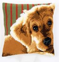Набор для вышивания подушки VERVACO арт. vervaco.PN-0158555 "Пёс"