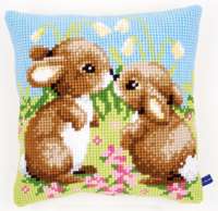 Набор для вышивания подушки VERVACO арт. vervaco.PN-0021437 "Маленький кролик"
