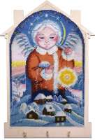 Набор для создания ключницы МАРЬЯ ИСКУСНИЦА арт. marya.22.002.11 "Снежный ангел"