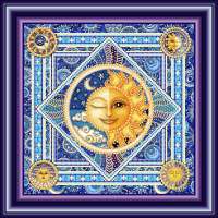Рисунок на ткани RK LARKES арт. larkes.К3506 "Луна и солнце"