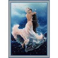 Набор для вышивания бусинами RK LARKES арт. larkes.Н3454 "Танец под водой"