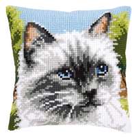 Набор для вышивания подушки VERVACO арт. vervaco.PN-0146067 "Сиамская кошка"