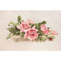 Набор для вышивания LUCA-S арт BL22400 Розовые розы