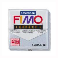 "FIMO" Effect полимерная глина 57 г 8020-812 серебряный с блестками
