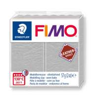 "FIMO" Leather-Effect полимерная глина 57 г 8010-809 голубо-серый
