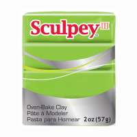 "Sculpey" III полимерная глина S302 57 г  1629 ярко-зеленый
