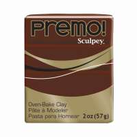 "Sculpey" Premo полимерная глина PE02 57 г 5053 темно-коричневый