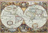 Набор для вышивания ПАННА ПЗ-1842 Географическая карта мира