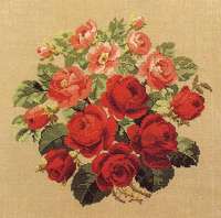 Набор для вышивания PERMIN арт.70-5143 Розы