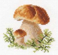 Набор для вышивания арт.Алиса - 0-144 Белые грибы