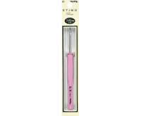 Tulip Крючок для вязания с ручкой 'ETIMO Rose' арт.TER-06E  3мм, алюминий / пластик