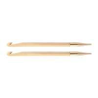 22526 Knit Pro Крючок для вязания тунисский, съемный Bamboo 5,5мм, бамбук