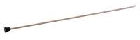 30825 Knit Pro Крючок для вязания афганский Basix Aluminum  4,5мм/30см, алюминий, серый